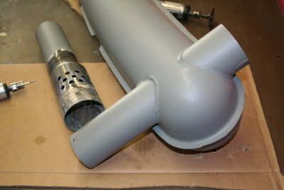 911R to 914-6 GT Exhaust Muffler Sex-change - Photo 4