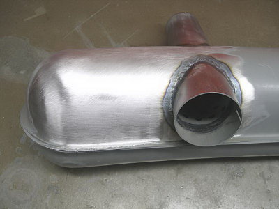 911R to 914-6 GT Exhaust Muffler Sex-change - Photo 23