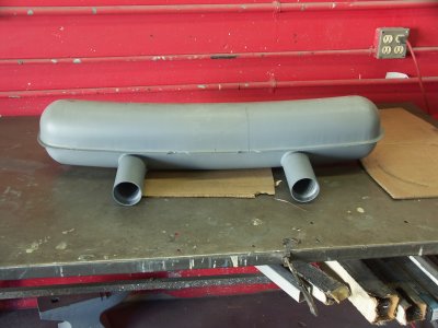 914-6 GT Exhaust Muffler Reproduction - Photo 1