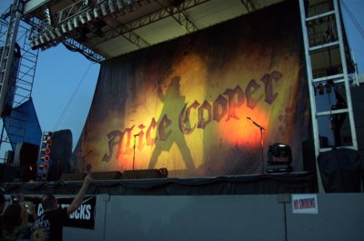 Alice Cooper at the Central Wisconsin State Fair