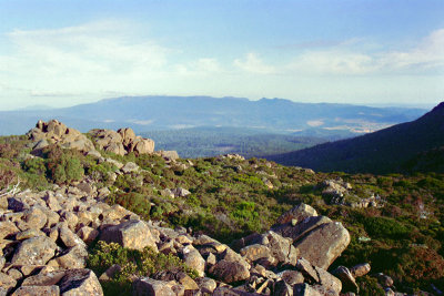 Ben Lomond Plateau from Mount Barrow