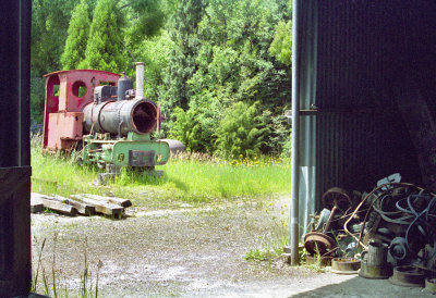 Old mine loco