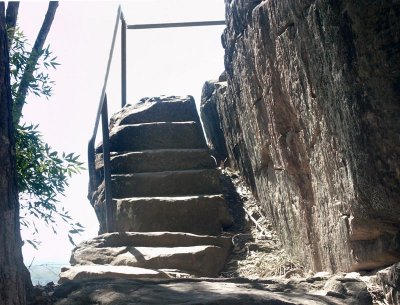 Steps at The Rock Lookout