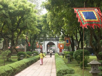 Pathway to the Temple of Literature