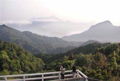 South from the mountain lookout