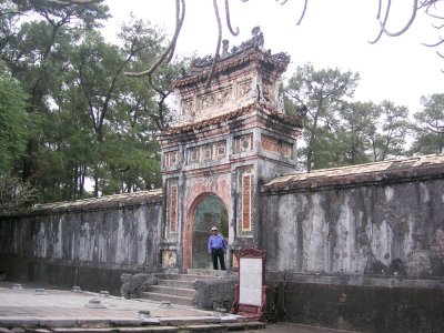 Entrance to Tu Ducs tomb