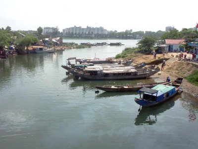 Boats in a canal