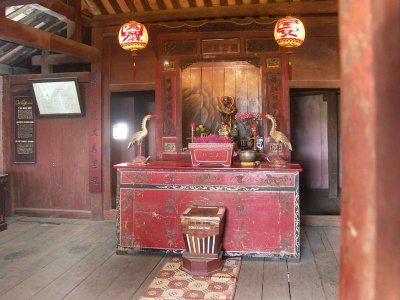 On the Japanese covered bridge