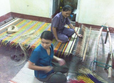 Making floor mats