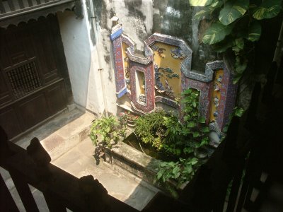 Courtyard of an ancient house