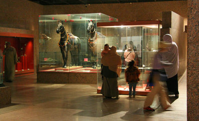 Visitors at the Nubian Museum at Aswan in Upper Egypt.jpg