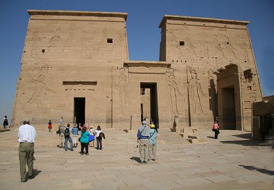 Temple of Isis at Philae near Aswan - Pylon.jpg