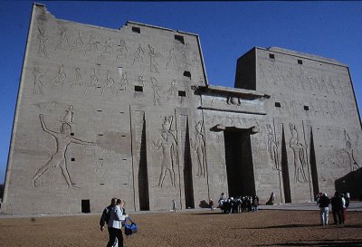 Temple of Horus at Edfu - facade.jpg