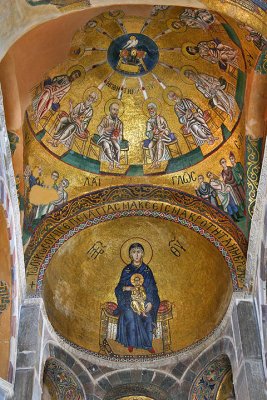Hosios Loukas - Katholikon Virgin Enthroned  Mosaic.jpg