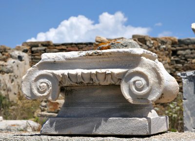 Ionic column capital  - Delos.jpg