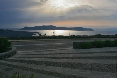 Santorini sunset in front of hotel.jpg