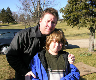 My Grandpa Sparrows Funeral/Burial - 1/3/07