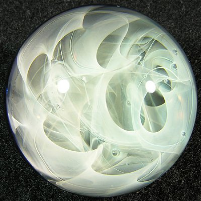 Silver Fumed Chaos  Size: 1.37  Price: SOLD