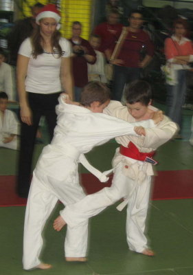Tims erster Judowettkampf