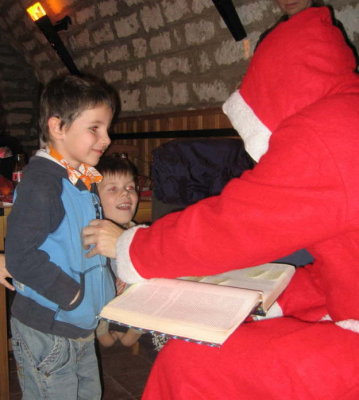 Nikolausfeier in Talcsa