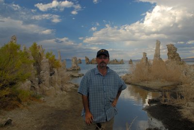 Mono Lake Self Portrait