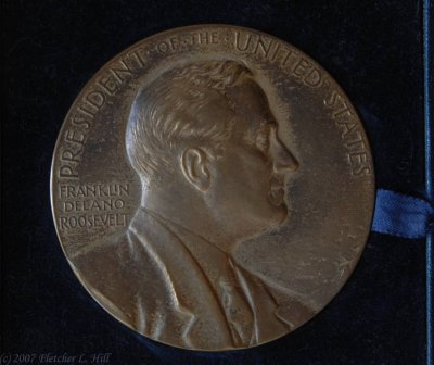 FDR Electoral College Medallion - Obverse