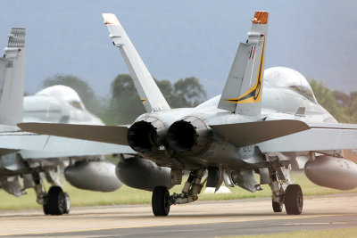 RAAF Boeing F/A-18 Hornets