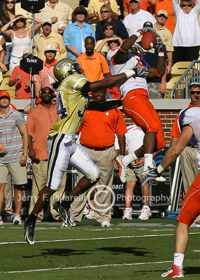 …to catch a first half pass