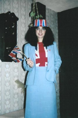 Aug 1981 Getting ready in my room to head down to London for Charle's and Di's Royal wedding in London