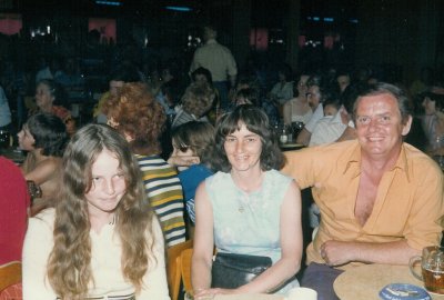 Forced family photo with mum & dad at age 14 at Butlins holiday camp - Im disgusted!!!!