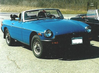 1978 MGB Blueberry