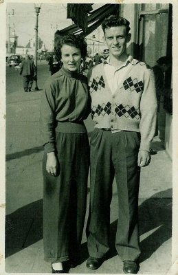 mum and dad 1955 (Scotland)