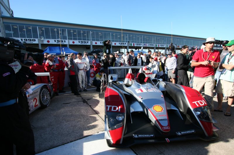 Audi R10 Pre-Race