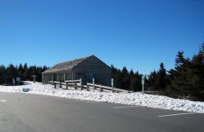 Mt. Mitchell Parking Lot