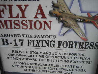 B17 WWII Flying Fortress