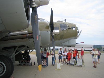 B17 WWII Flying Fortress