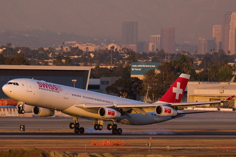 Swiss Airbus 340