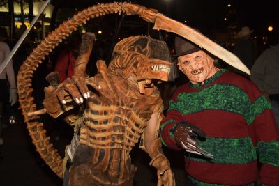 Alien Livin' It Up With Freddie Krueger