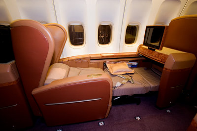 Singapore Airlines B747-400 First Class