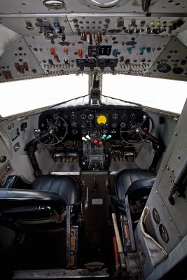 DC-3 Cockpit