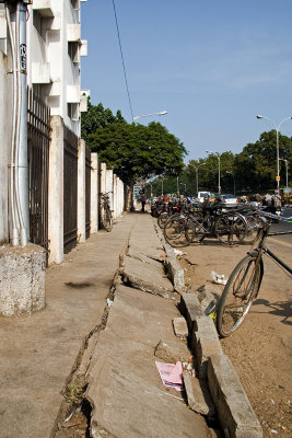 Sidewalk In Kolkata