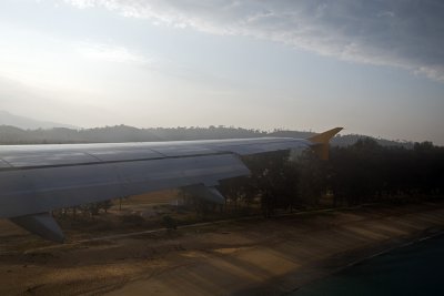 On Short Final To RWY 09 At Phuket Int'l Airport, Thailand