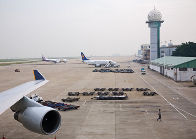 Airport Overview Of Xiamen Airport, China