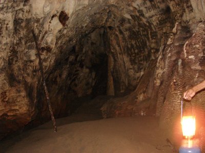 Inside the cannibal cave
