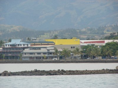 Lautoka from the Fiji Princess (Blue Lagoon Cruises)
