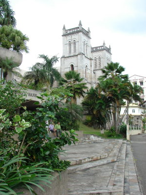 Catholic church at  Suva