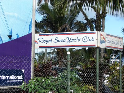 Royal Suva Yacht club on Walu Bay