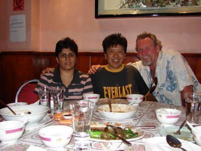 Ken Janson, Fara and myself