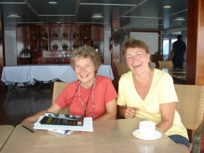 Dol and her friend from Jersey