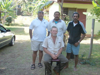 Ilaisa, Isireli, Lagani and myself